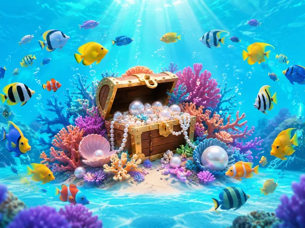 Aiming the cannon at fish in Relax Fishing mobile mode on TK10